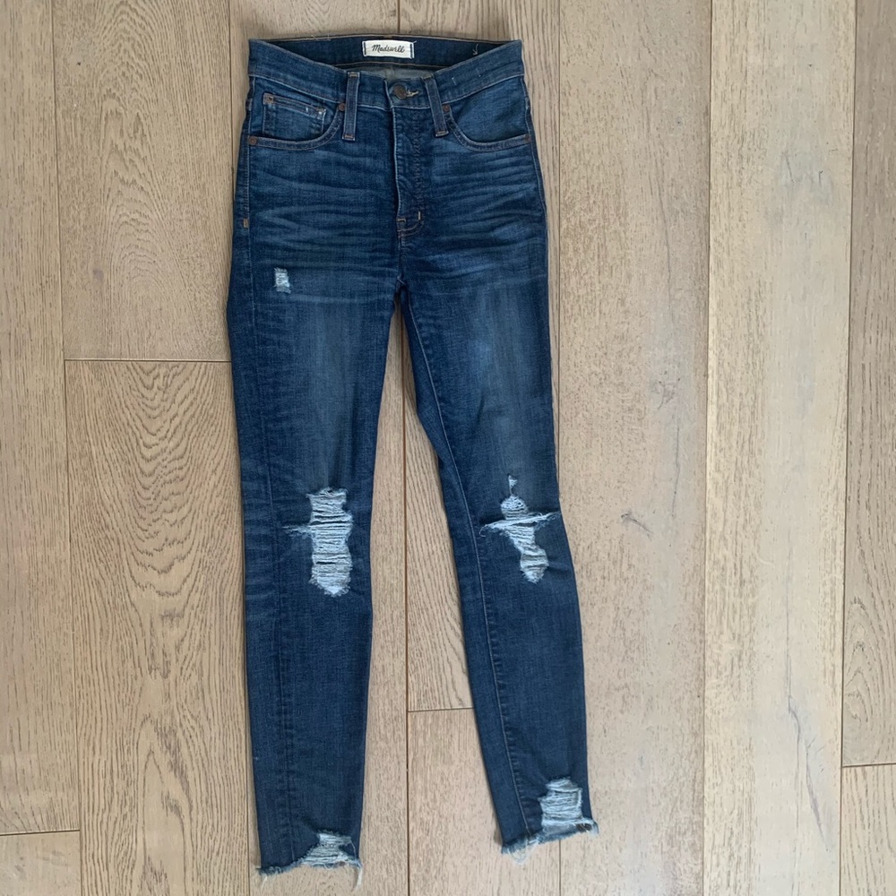 Madewell Distressed Skinny Jeans